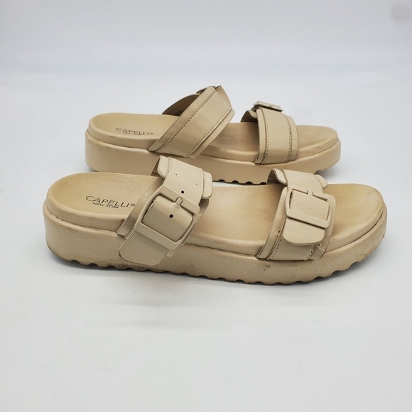 Capelli of New York Shoes Women 8 Platform Sandals  - Picture 7 of 8
